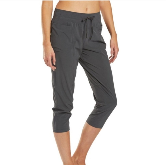 Prana Pants - Prana Leonora Capris with Elastic Waist Drawstring Medium